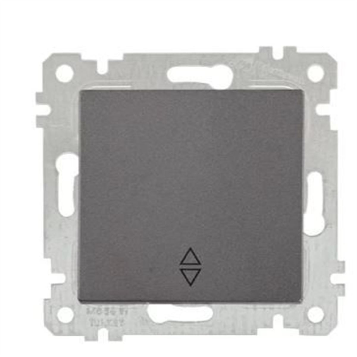 RİTA MEK TUŞ IŞIKLI VAVİEN (220V)(VİDALI) FÜME 1